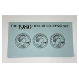 1980 Dollar Souvenir Set
