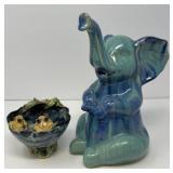 Elephant and Frog Pottery