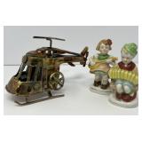 Occupied Japan Figures and Musical Helicopter