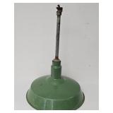 Vintage Enameled Commercial  Light Fixtur