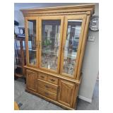 Thomasville Lighted China Cabinet
