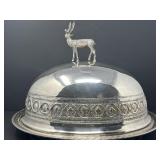 Vintage Silver Plate Tray and Dome