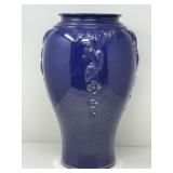 Embossed Glass Vase