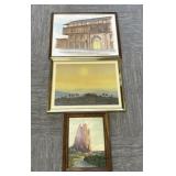 Desert Style Watercolor, Print, Acrylic Pictures