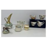 Bone China Sugar/Creamer, Miniature Pitchers