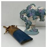 Pottery Wall Pocket, Midwest Importers Door Stop