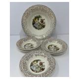 Triumph Limoges 22k Bowl Set