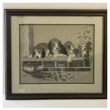 Framed Dog Print
