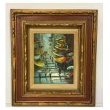 Asian Style Oil Painting