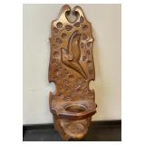 Hand Carved  Wall Sconce
