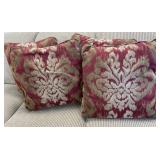 Four Sofa Pillows
