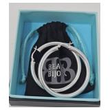 Beaux Bijoux Sterling Silver Earrings