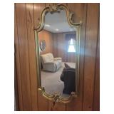 Traditional Gold Finish Mirror