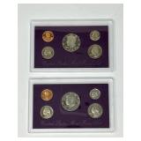 1989 and 1990 Proof Sets
