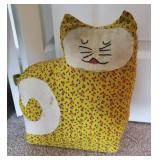 Stuffed Cat Doorstop