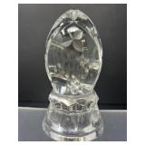 Duncan Polish Crystal Egg with Stand