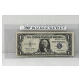1935 F $1 Star Silver Certificate