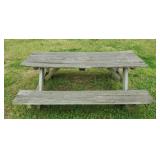 Wood Outdoor Picnic Table