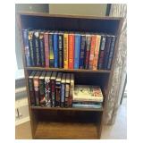 James Patterson Novels with Three Shelf Bookcase