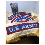 US Army Recruitment Flag, Cavalry Flag