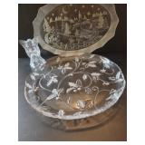 Mikasa Christmas Glass Platters and More