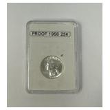 Proof 1956 Silver Washington Quarter