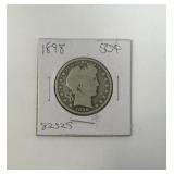 1898 Barber Half Dollar