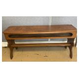 Oak Organ Bench