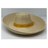 Whittier Ware USA Pottery Sombrero Chip/Dip Plate