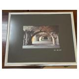 Fort Pickens Gunports at Sunset Framed Photo