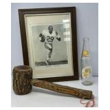 Robert Lavette Framed Photo, GT Bottle, more