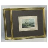 Two Prints, Red Deer and Chieftain
