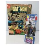 1977 Batman Oversized Book, Pez Dispenser