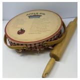 Apple Pie Basket and Rolling Pin