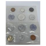 1962, 1963 US Mint UNC Coin Sets, Philadelphia