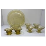 Yellow Depression Glass