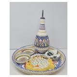 Oil Dispenser, Dipping Bowl Set, Spoon Rests