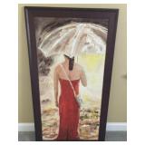 Framed Original Art on Canvas