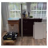 Art Supplies and Cabinets