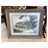 Leopard Print, Signed and Numbered
