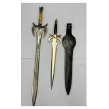 Two Gothic Style Swords