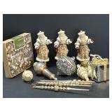 Gold Santa