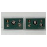1994 and 1995 Proof Sets