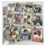 Twenty-Seven 1979 Topps Assorted Football Cards B