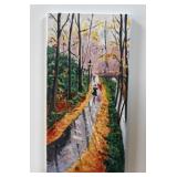 Street Scene on Canvas