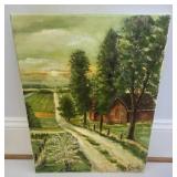 Original Oil Painting R Sewell