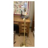 Brass-Tone Floor Lamp