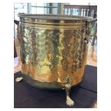 Large Brass Pot