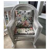 Wicker Rocker A