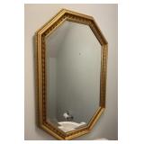 Gold Tone Mirror